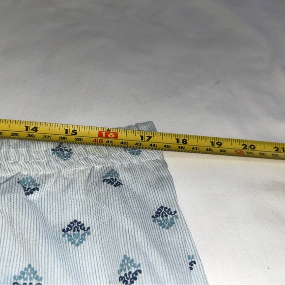 Fruit of the Loom Vintage Short Sleeve Knee Length Pajama Set - Size Large - Picture 13 of 14